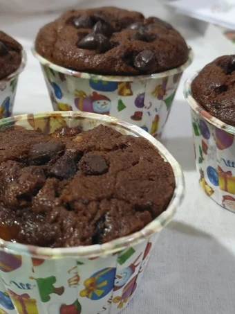 Cara Mudah Membuat Resep Banana Choco Muffin ❤ yang Lezat Anti Ribet, Uenak Banget