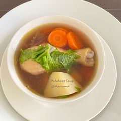 A picture of Potatoes Soup.