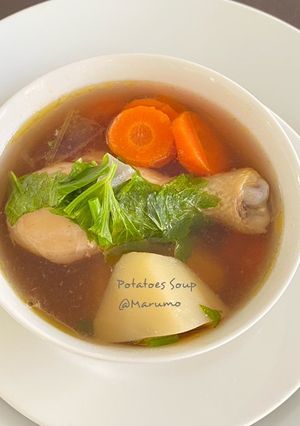 A picture of Potatoes Soup.