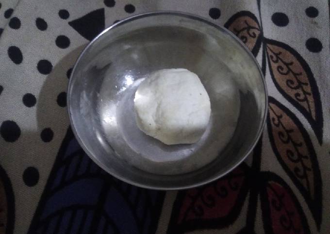 Easiest Way to Prepare Homemade Simple mozzarella cheese without revett