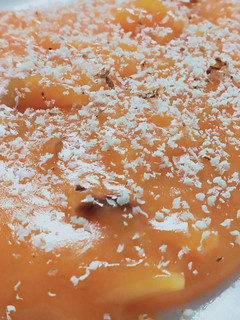 A picture of Custard halwa.