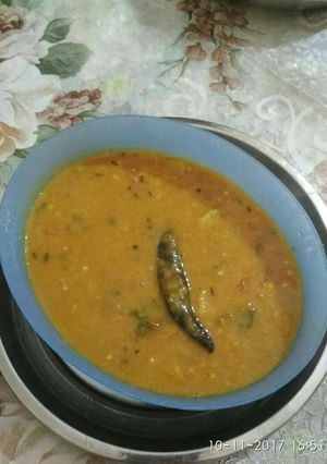 A picture of Sambhar.