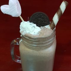 A picture of Oreo Banana Frappuccino.