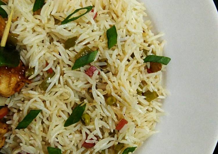 Recipe of Quick Chinese vegetable fried rice