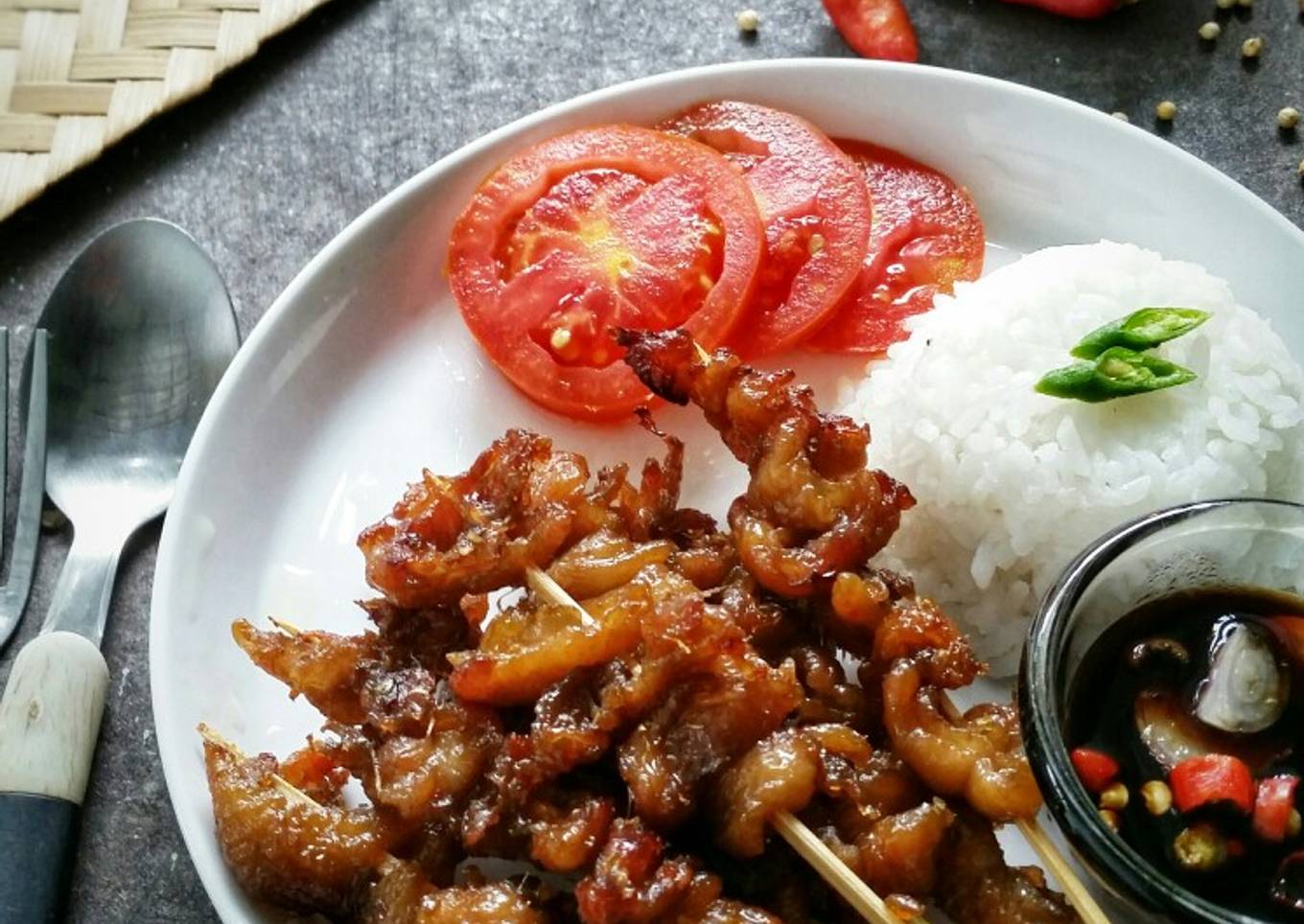 Sate Kulit Ayam