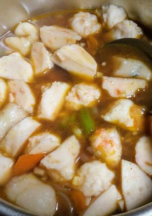 Foto resep Seafood balls soup