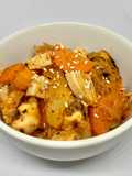 ลาบวุ้นเส้นปลาหมึก
