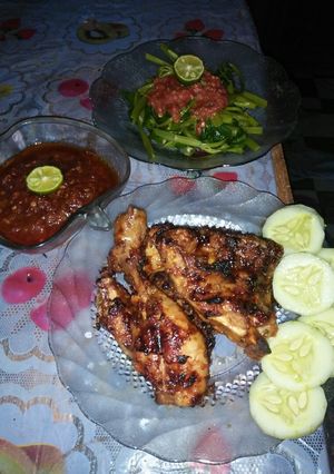 Foto resep Ayam bakar taliwang endess
