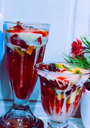 Foto resep Es buah creamy