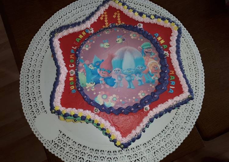 Recetta di Veloce Torta Dolce stella gluten-eggs-milk-free. 🌟⭐🌟