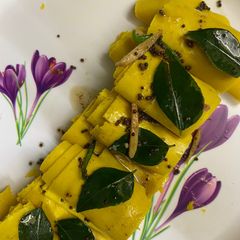 Khandvi A picture of Khandvi.