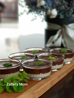 Foto resep Granola Milk Tea Choco Puding
