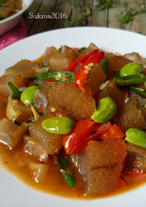 Foto resep Kikil Masak Tauco Pedas