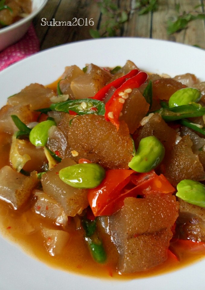 Foto resep Kikil Masak Tauco Pedas
