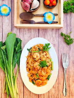 Foto resep Kwetiau goreng seafood