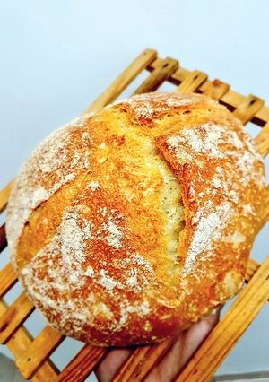 Una foto de Pan de masa madre