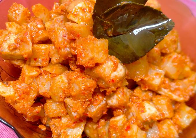 Resep Balado Kentang Tahu Oleh Putriirh26 Cookpad