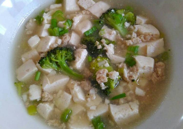 Resep: Mapo tahu &amp; brokoli yang Enak