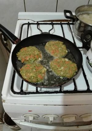 Una foto de Hamburguesas de arvejas
