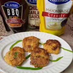 A picture of Bbq cutlets.