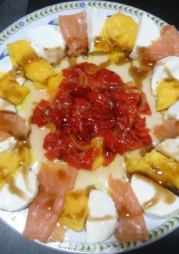 Una foto de Ensalada tropical del norte
