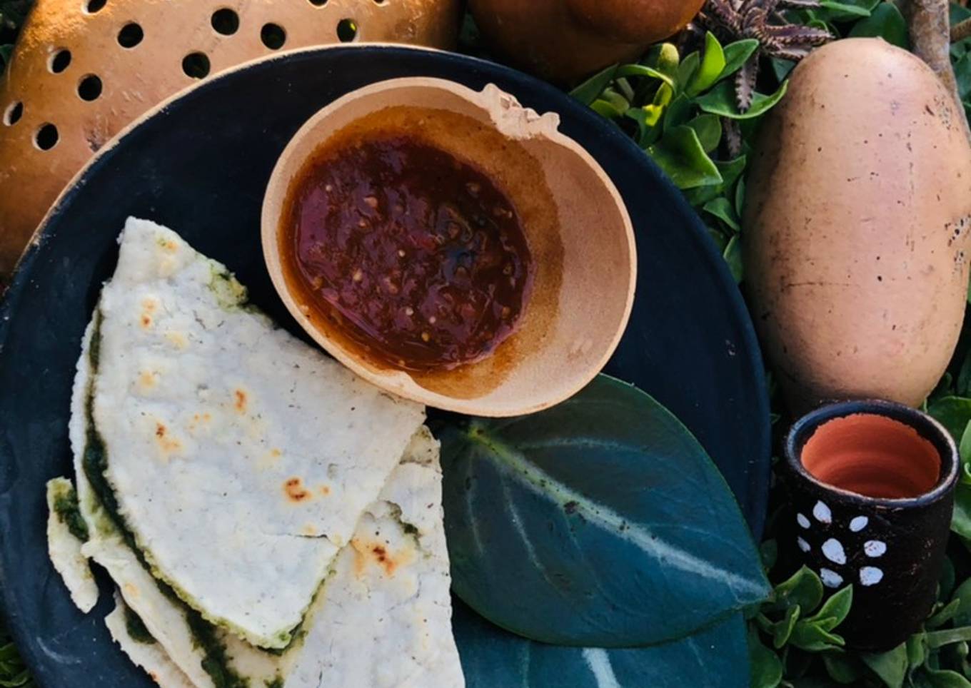 Empanada de oreja de león (Empand land saá vez Leon)