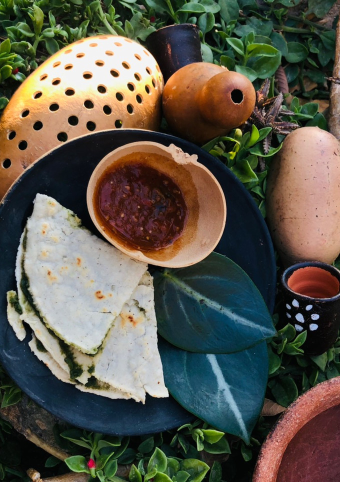 Una foto de Empanada de oreja de león (Empand land saá vez León)