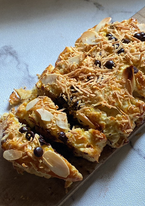 Foto resep Banana Strudel (No mixer)