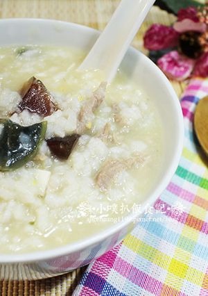 皮蛋瘦肉粥 的食譜成品照片
