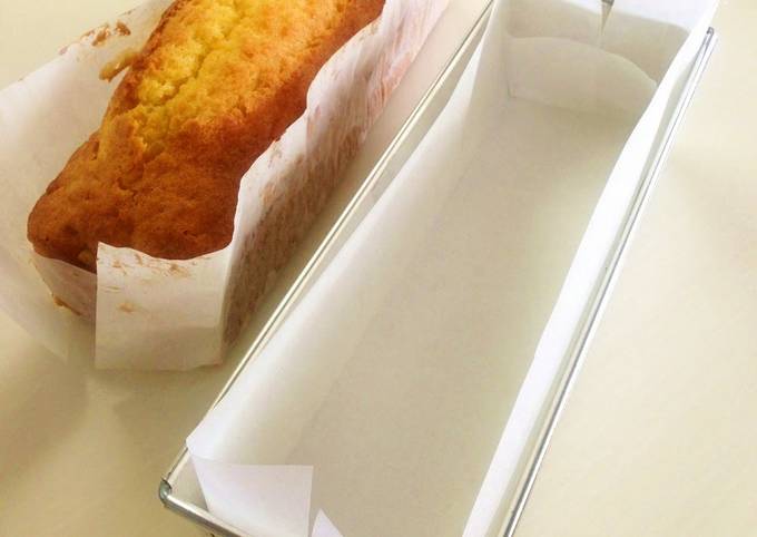 How To Neatly Line a Cake Pan with Parchment Paper Recipe by