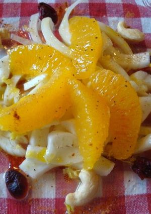 A picture of Fennel and Orange Salad.