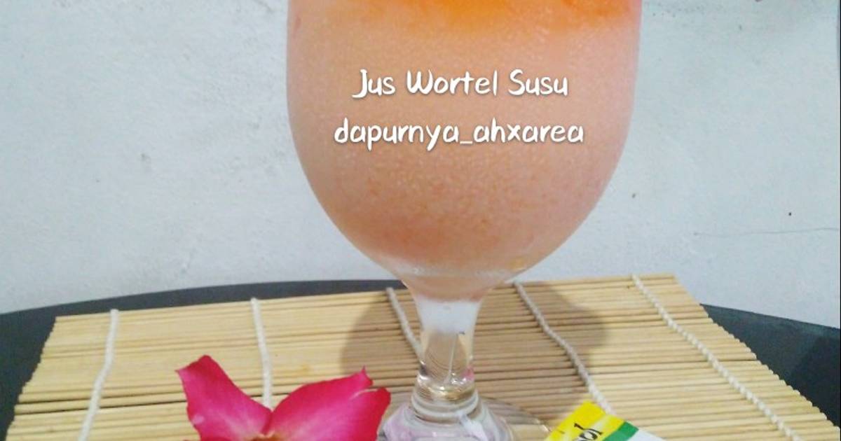 Resep Jus Wortel Susu Untuk Yang Susah Makan Sayur Trinity Alexandrea 