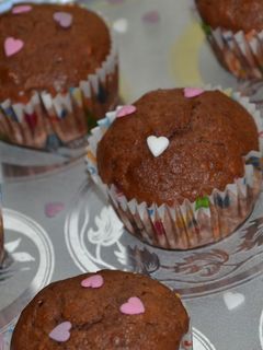 Nagyon csokis muffin recept fotója