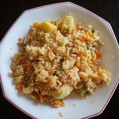 A picture of Vegetable rice # author marathon#.