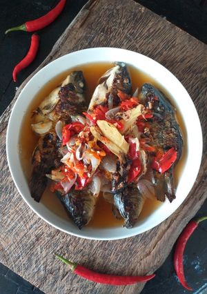 Foto resep Gejos Ikan Mas / Gejos Lauk Emas