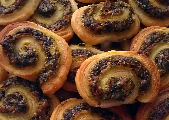 Recipe of Perfect Vickys Artichoke & Spinach Pinwheels, GF DF EF SF NF