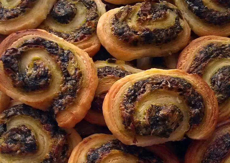 Recipe of Any-night-of-the-week Vickys Artichoke &amp; Spinach Pinwheels, GF DF EF SF NF