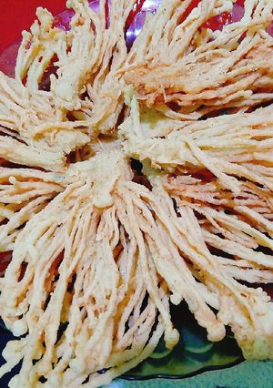 Foto resep Jamur enoki krispi