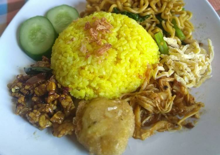 Resep Nasi Kuning Rice cooker simpel, Lezat Sekali