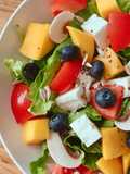 💚 Salad Trái Cây (Xoài, Việt Quất) Phô Mai Feta