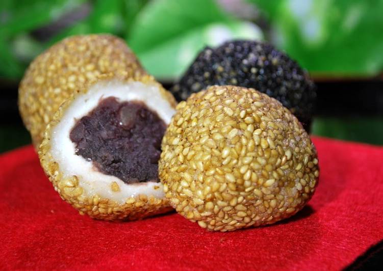 Easy and Simple Chinese Sesame Balls Easy and Simple Chinese Sesame Balls