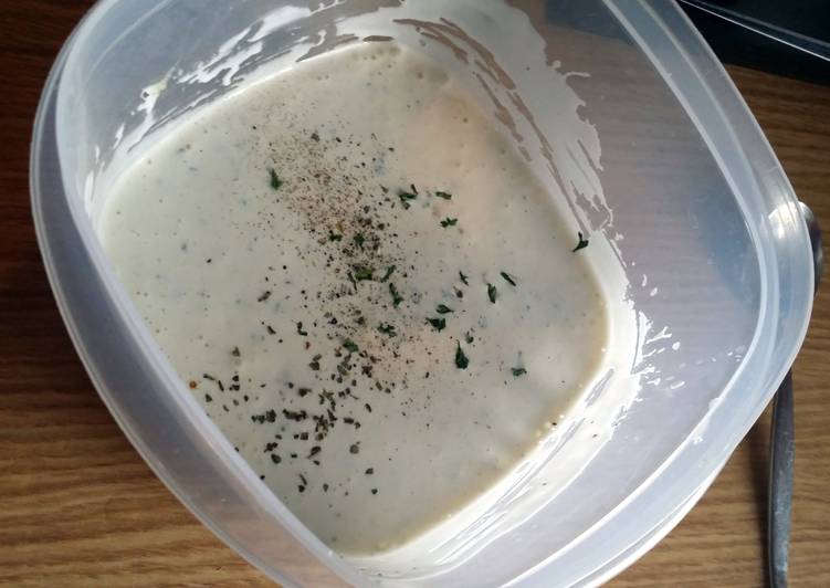 Easy Way to Make Delicious low calorie Ranch dressing