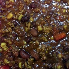 A picture of Hearty Turkey and Bean Chili.