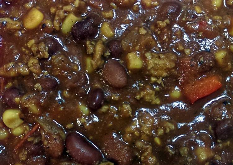 Easiest Way to Make Any-night-of-the-week Hearty Turkey and Bean Chili