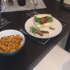 A picture of Steak ciabatta.