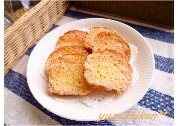 Basic Sugar Rusks Made With Bread Rolls