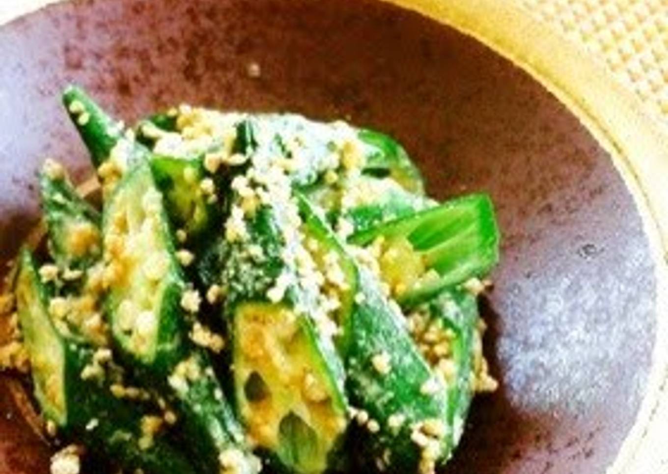 Speedy 5-Minute Okra Tossed with Sesame Seeds