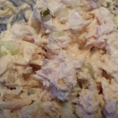 A picture of Tuna fish salad.