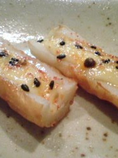 A picture of Easy Baked Chikuwa with Mayonnaise.