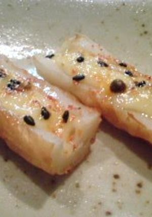 A picture of Easy Baked Chikuwa with Mayonnaise.